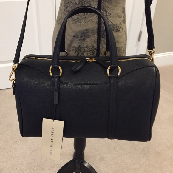 Burberry Black Leather Medium Alchester Satchel - Picture 3 of 8